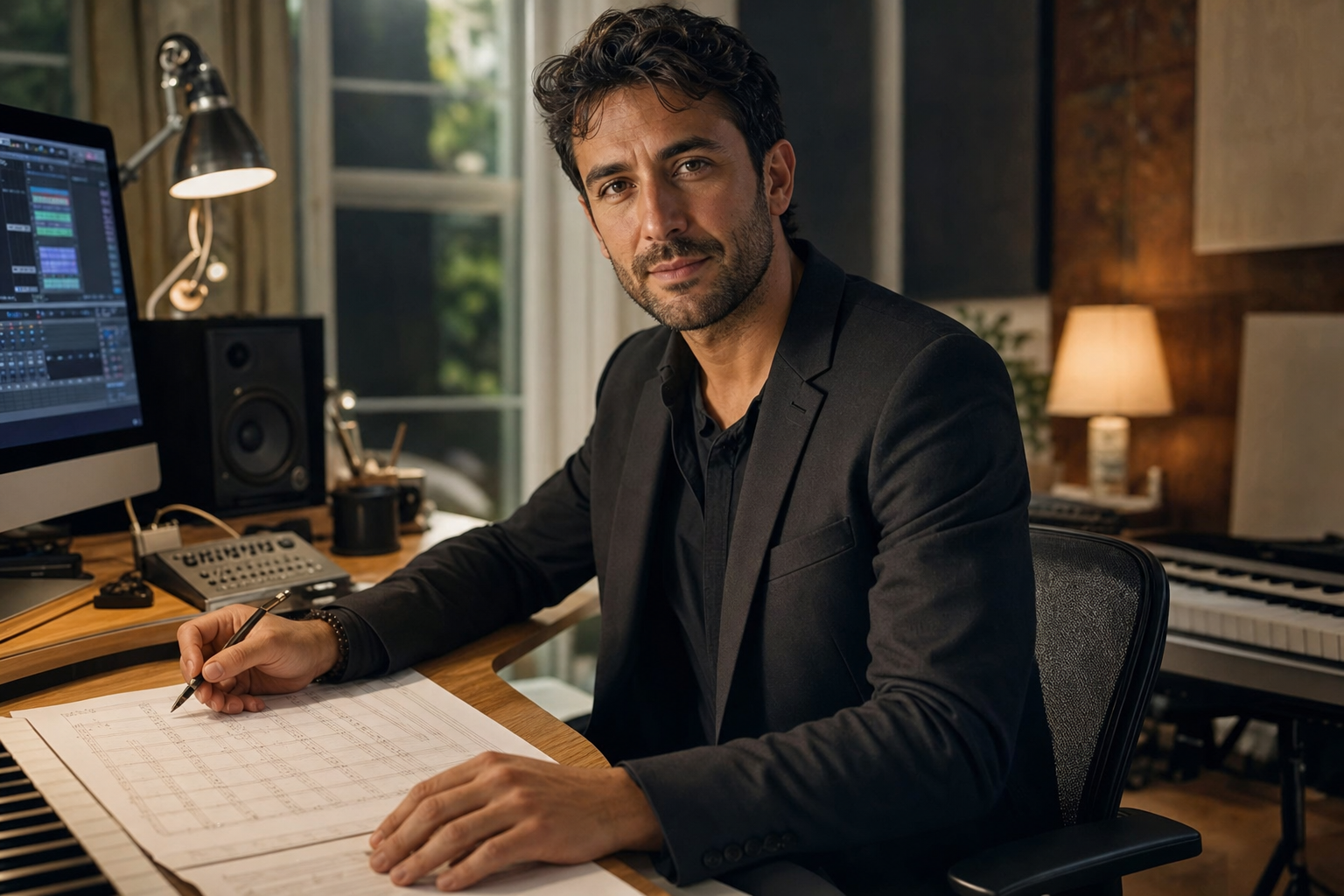 Tommaso Coppola al lavoro